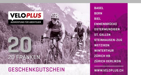 Geschenkgutscheine Fr. 10.- bis 100.- / CHF 10