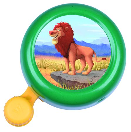 Kinderglocke Animal Kingdom Stahl grün / grün