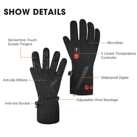SAVIOR Wintersport Glacier SHGS88B Unisex / black / L