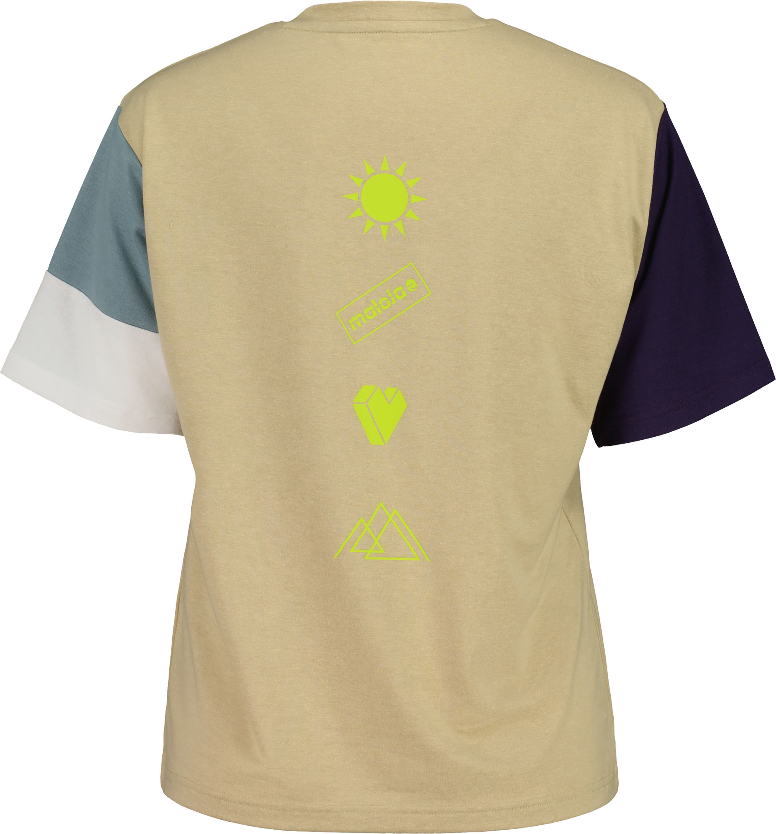 FANNARAKIM Damen-Kurzarmshirt / gravel / S