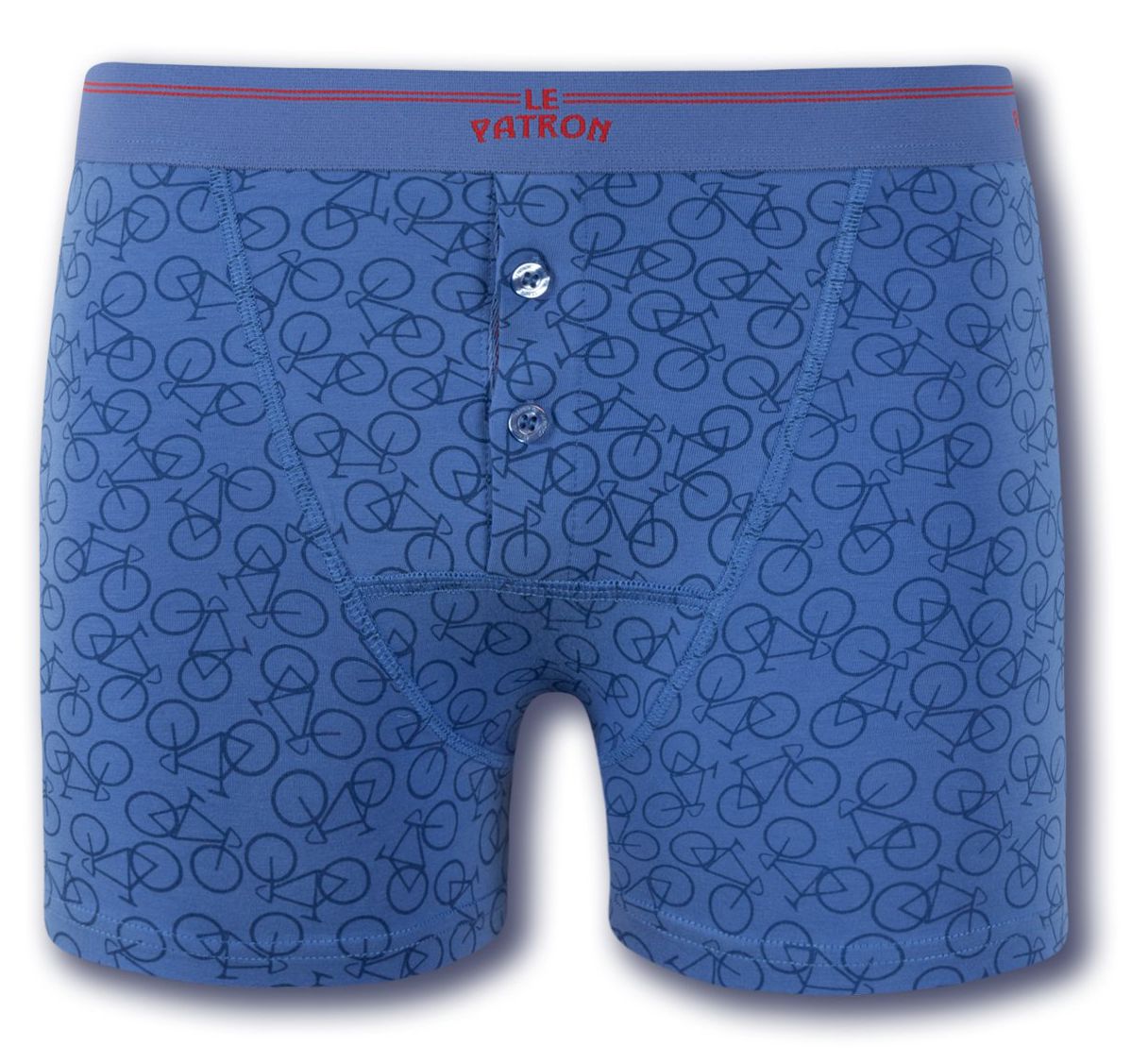 BICYCLES Boxershorts, Set 2-farbig / olive green, riviera blue / S