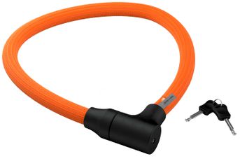 ORBIT Schloss aus Textilfasern / orange / 100CM