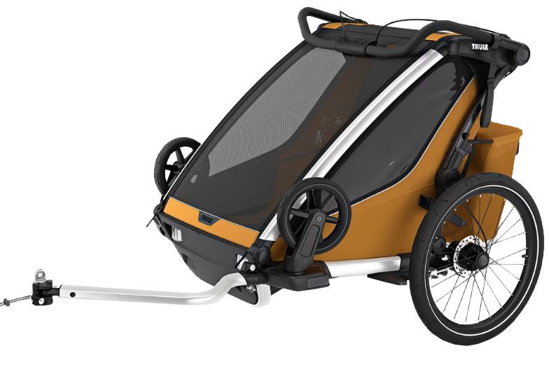 THULE CHARIOT SPORT 2 Gen. 2 Kinderanhänger / alu/yellow