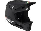 GRAVITY 1.0 Vollvisierhelm, ASTM Downhill zertifiziert / black / M 57-58CM