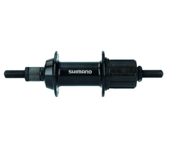 Hinterradnabe FH-TY500 / schwarz / Schnellspanner