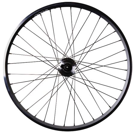 28" DH-3D32 QR DISC Vorderrad / schwarz / 28" 36-Loch