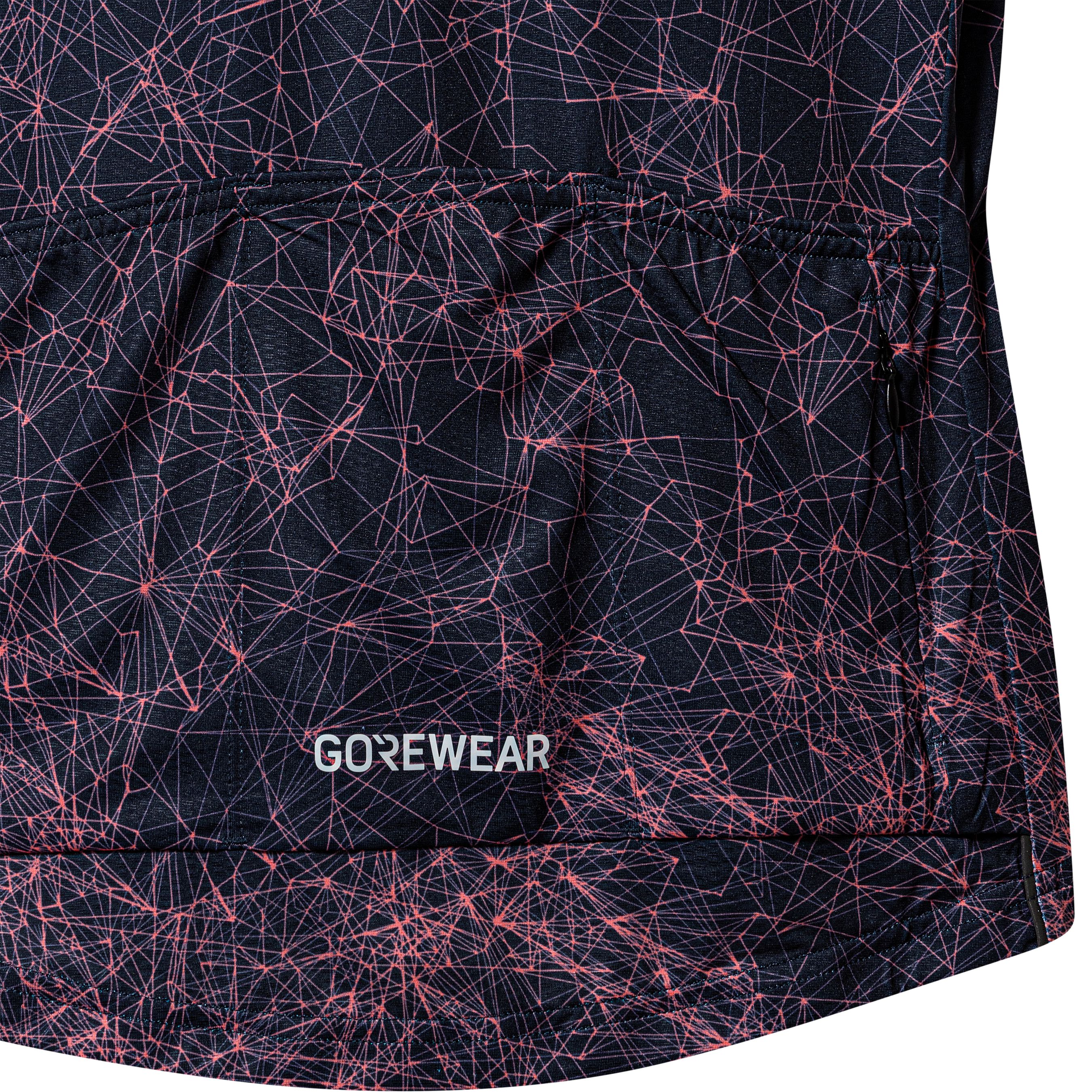 SPIRIT NEURO Damen-Kurzarmtrikot / orbit blue/coral red / S=38