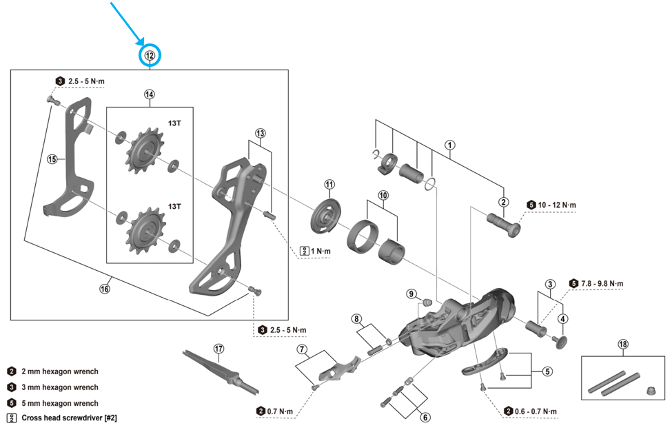 Leitblech RD-M9250 / Set