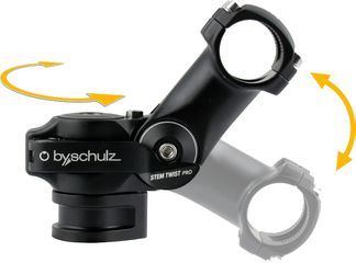 STEM TWIST PRO Vorbau drehbar / schwarz / 103mm