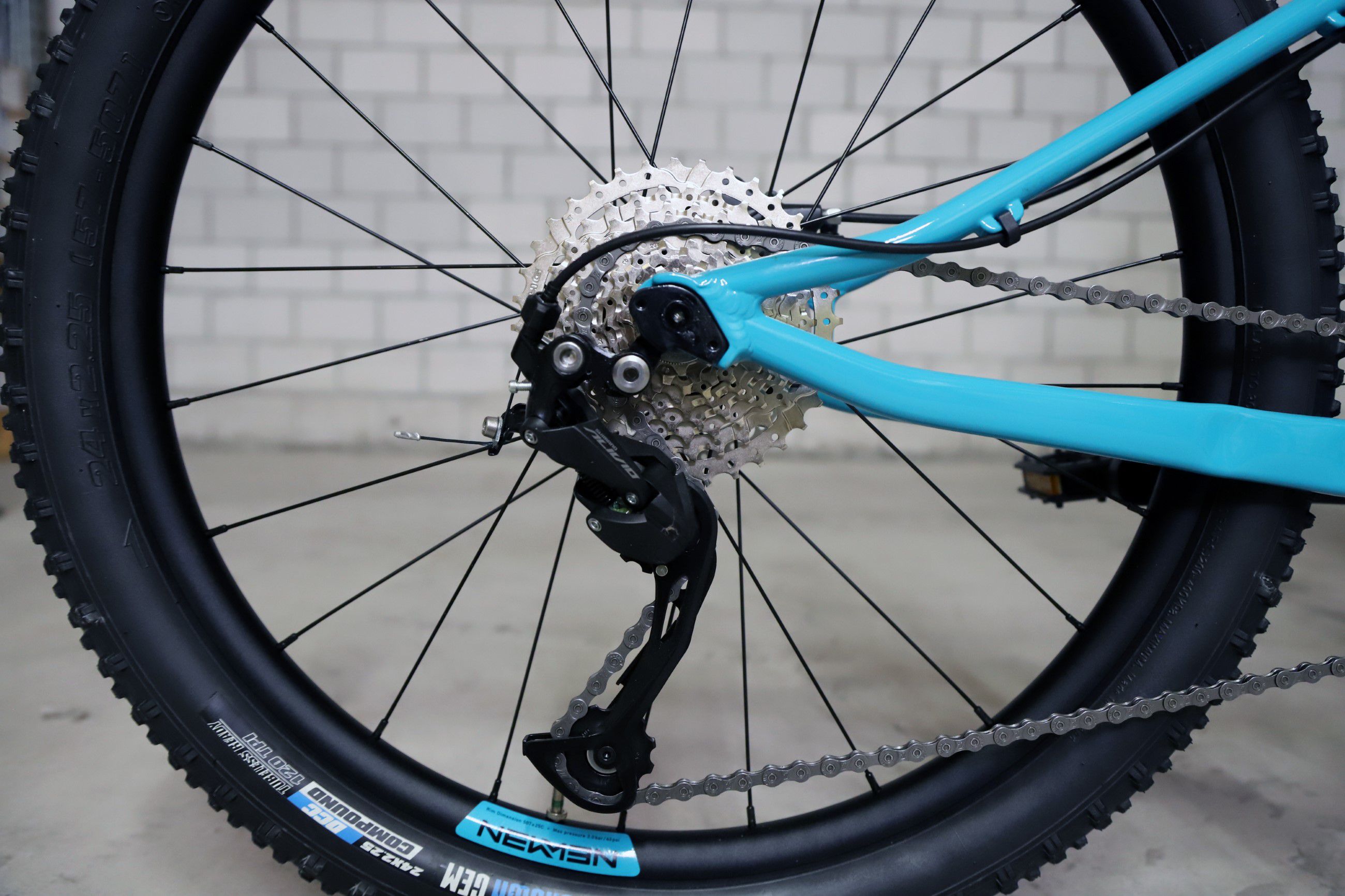 HILL BILL 24 MK2 Kinder- und Jugendvelo / turquoise / 24 ZOLL