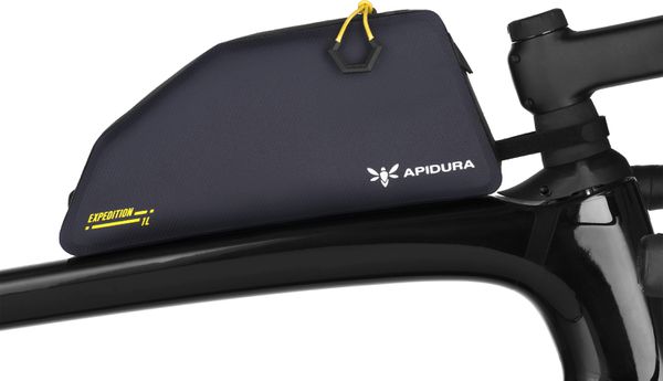 EXPEDITION TOP TUBE PACK Oberrohrtasche / black / 1l