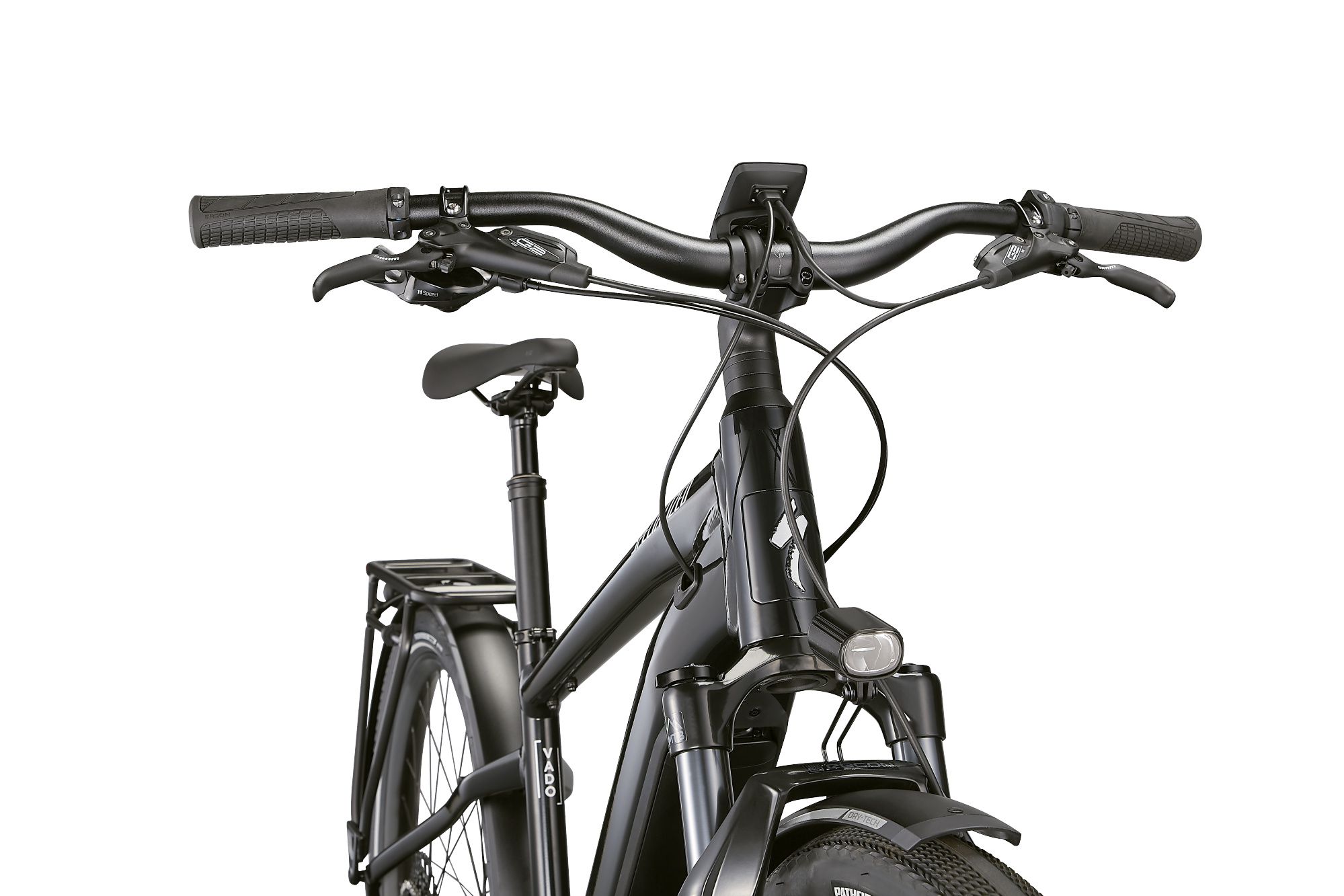 VADO 5.0 NB E-City- und Alltagsvelo / cast black  silver reflective / L