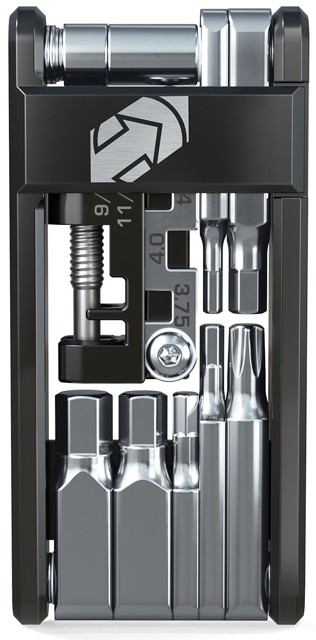 Minitool 13 Funktionen alu schwarz / schwarz