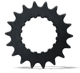 BOSCH Motorritzel / schwarz / 18 Zähne