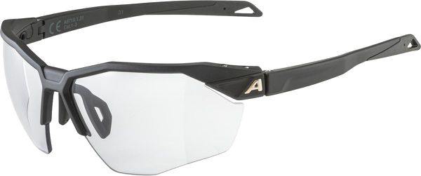 TWIST SIX HR Varioflex Sportbrille / black matt / 140mm