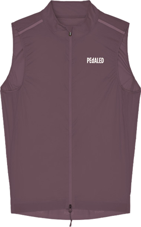 ODYSSEY HIGH VISIBILITY Damen-Gravel-Windweste / burgundy / M