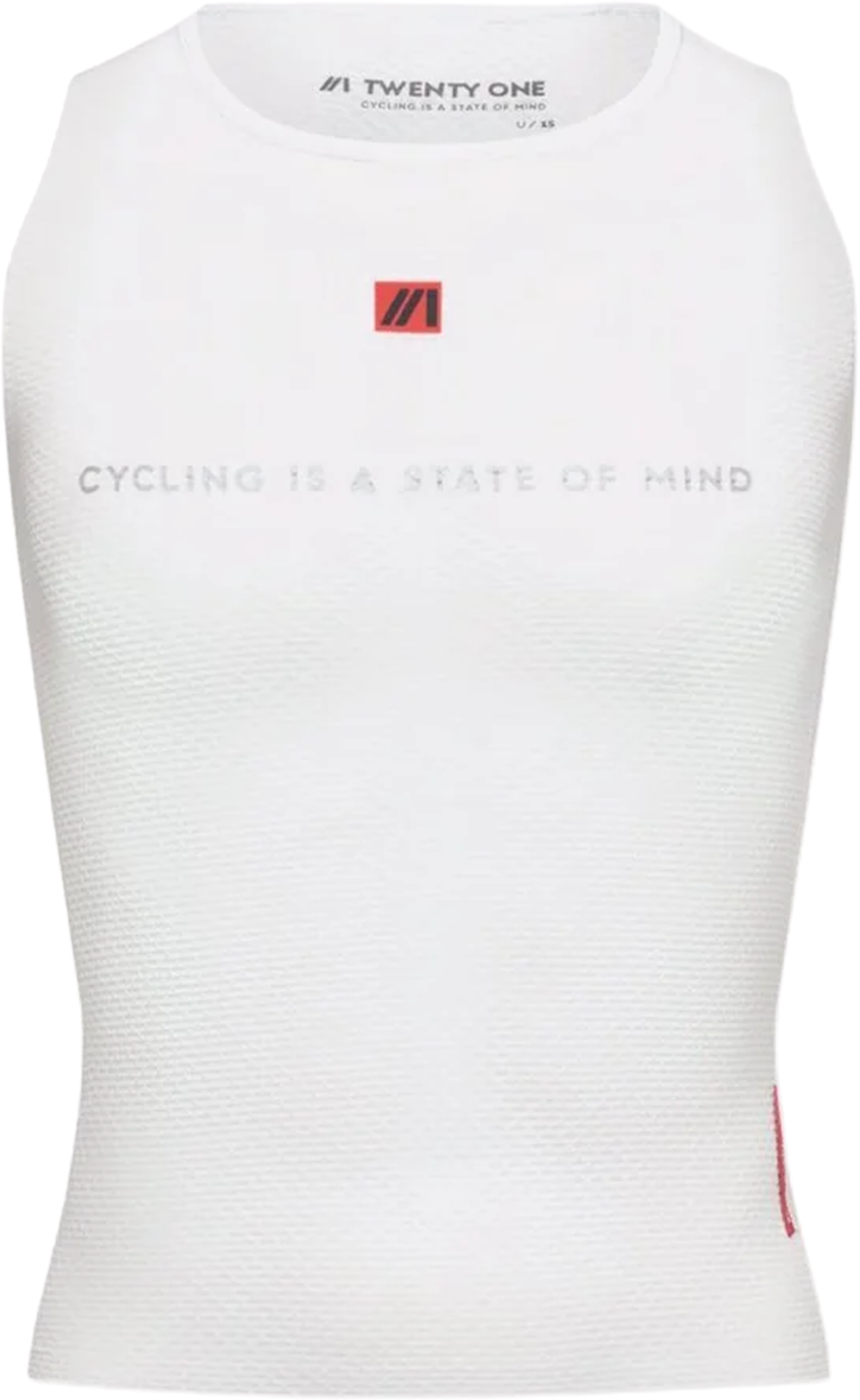 BASE LAYER Unisex-Singlet / white / XS