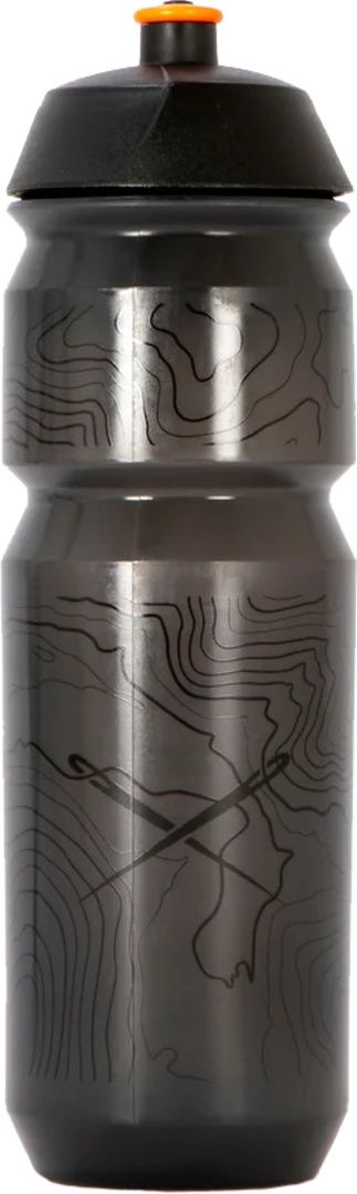 Contour Bottle / schwarz / 20 x 7 x 7 cm, 0.75 l