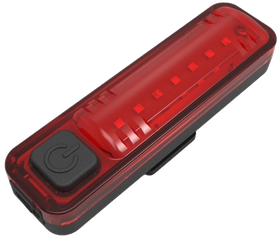 Rücklicht Acrux USB mit Halter / schwarz