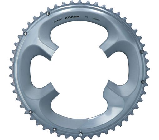 Kettenblatt 105 FC-R7000 Double / silber / 53 Zähne, MW