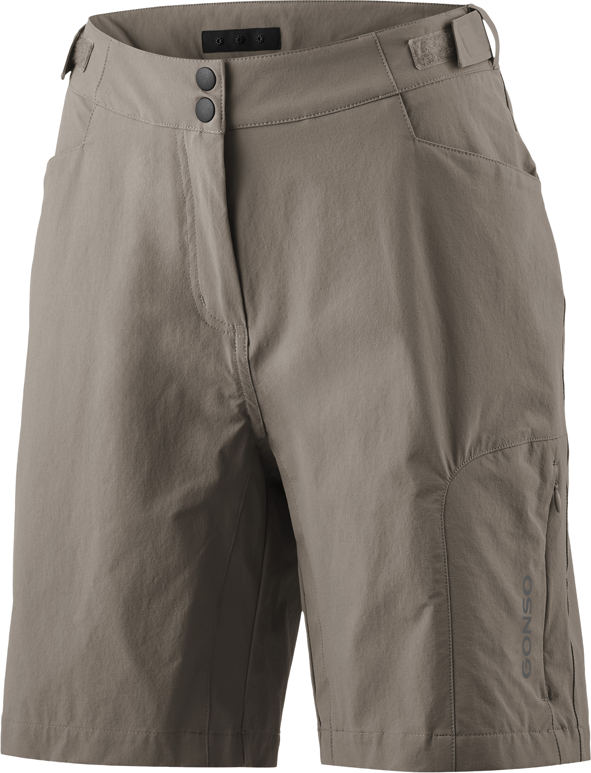 ADVENTURE Damen-Bikeshorts / gray phoenix / 38