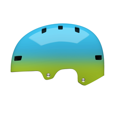 Span Helmet / matte blue/retina plunge / S