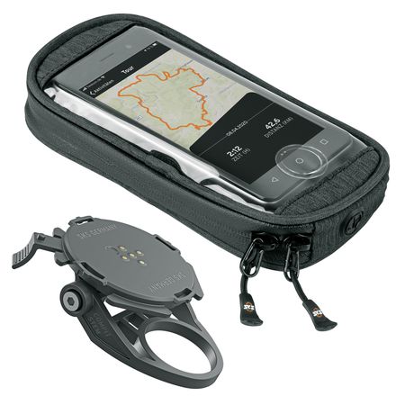 Smartphone Halter Compit Stem & Com/Smartbag / schwarz