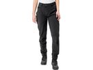 QIMSA II Damen-Softshellhose / black/black / 38