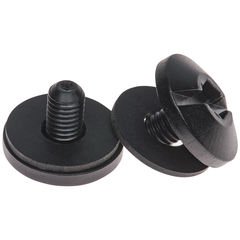 Sanction II Visor Screw/Washer Set / black
