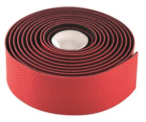 DIGIT Gel-Lenkerband mit Endstopfen / rot / NOSIZE