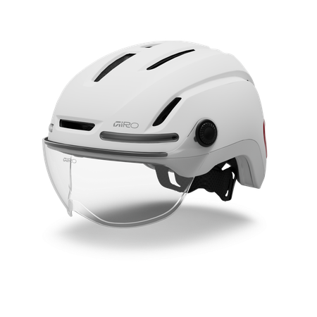 ETHOS MIPS LED SHIELD Velohelm / matte white / M 55-59