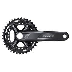 Kettenradgarnitur Deore FC-M5100 Double 11-Gang / schwarz / 175mm / 51.8mm