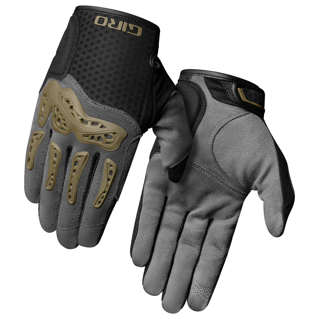 Gnar Glove / dark shadow/trail green / L