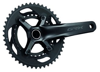 Kettenradgarnitur GRX FC-RX600-10 Double / schwarz / 175 mm