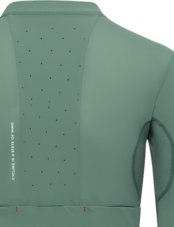 PERFORMANCE Damen-Langarmtrikot / green / M