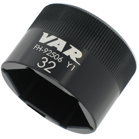 Steckschlüssel 6-Kant schwarz / schwarz / 32 mm