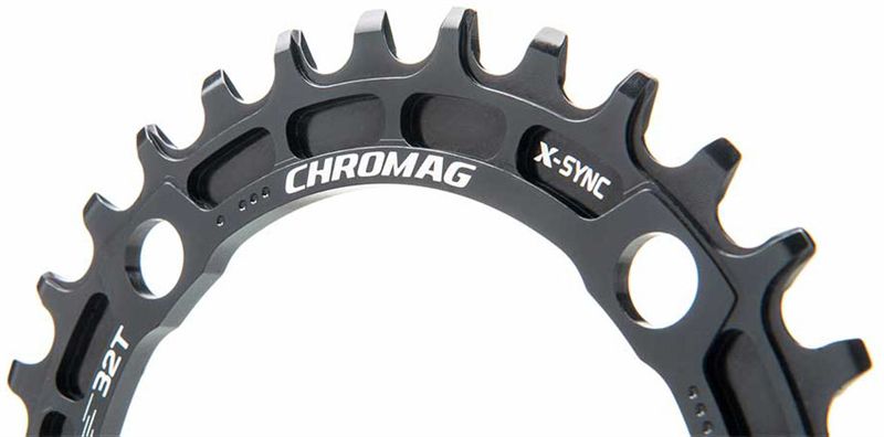 SEQUENCE X-SYNC Kettenblatt / schwarz / 30 Z/L 104mm