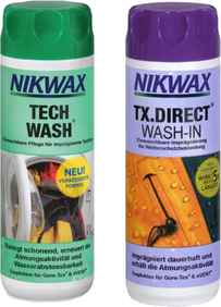 Waschmittel - DUOPACK Waschmittel+Imprägnierung für Regenbekleidung von NIKWAX