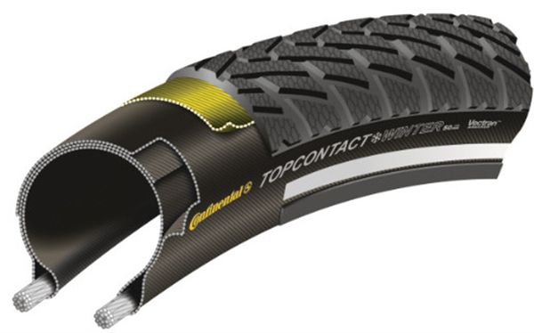 TOP CONTACT II WINTER PREMIUM Reifen / black / 26x1.90
