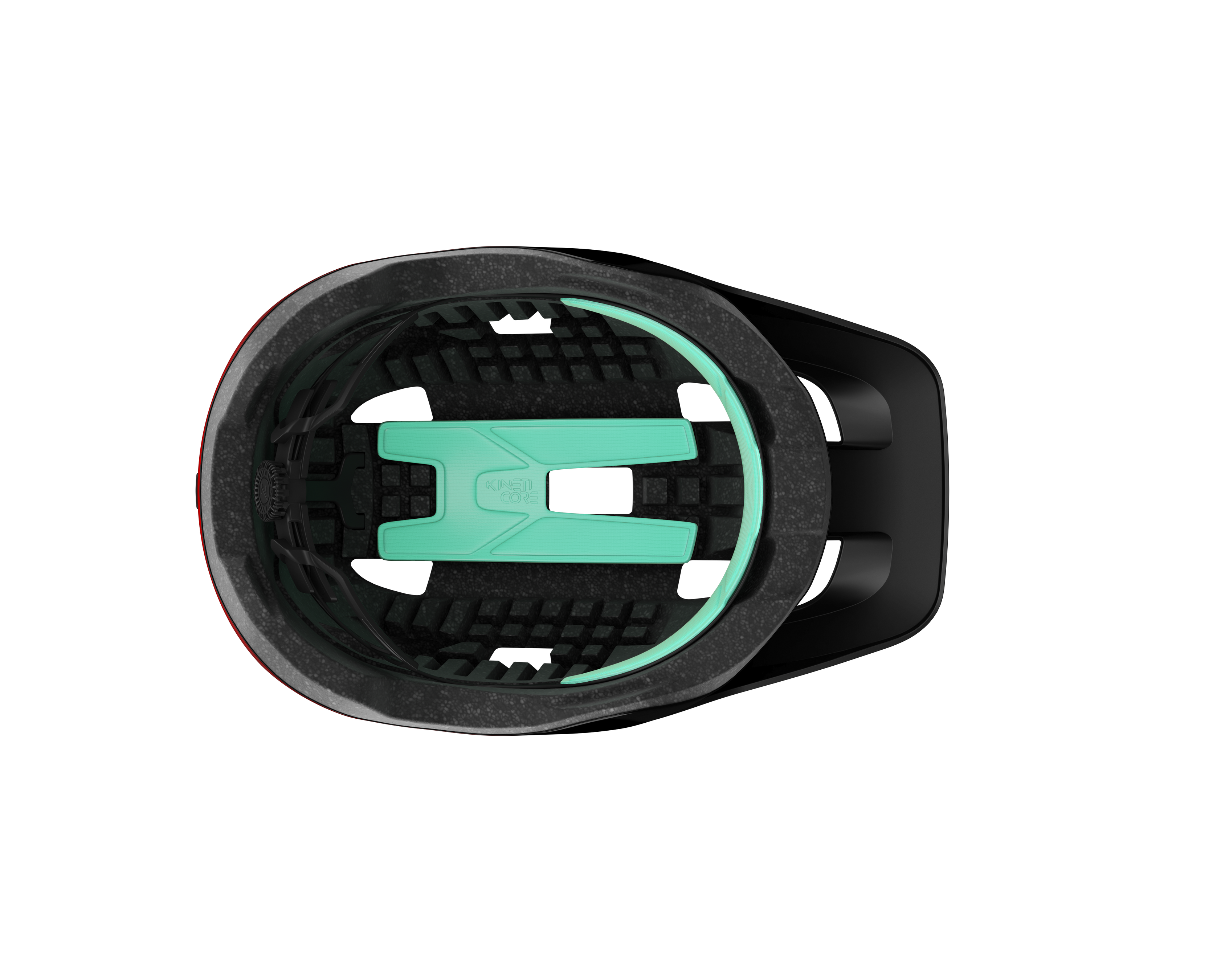 LAZER Unisex MTB Finch KinetiCore Helm / metallic red