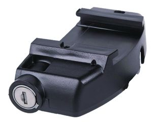 Abus Akkuschloss RT1 für Bosch Gepäckträgerakku Gen. 1 / black