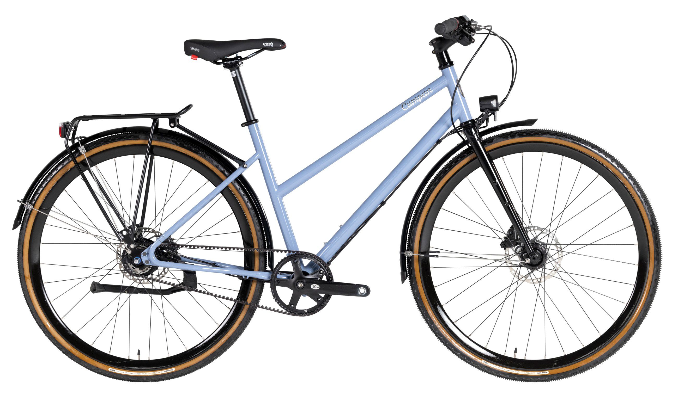 CUMPAN PATRUN T City- und Alltagsvelo / taubenblau / S