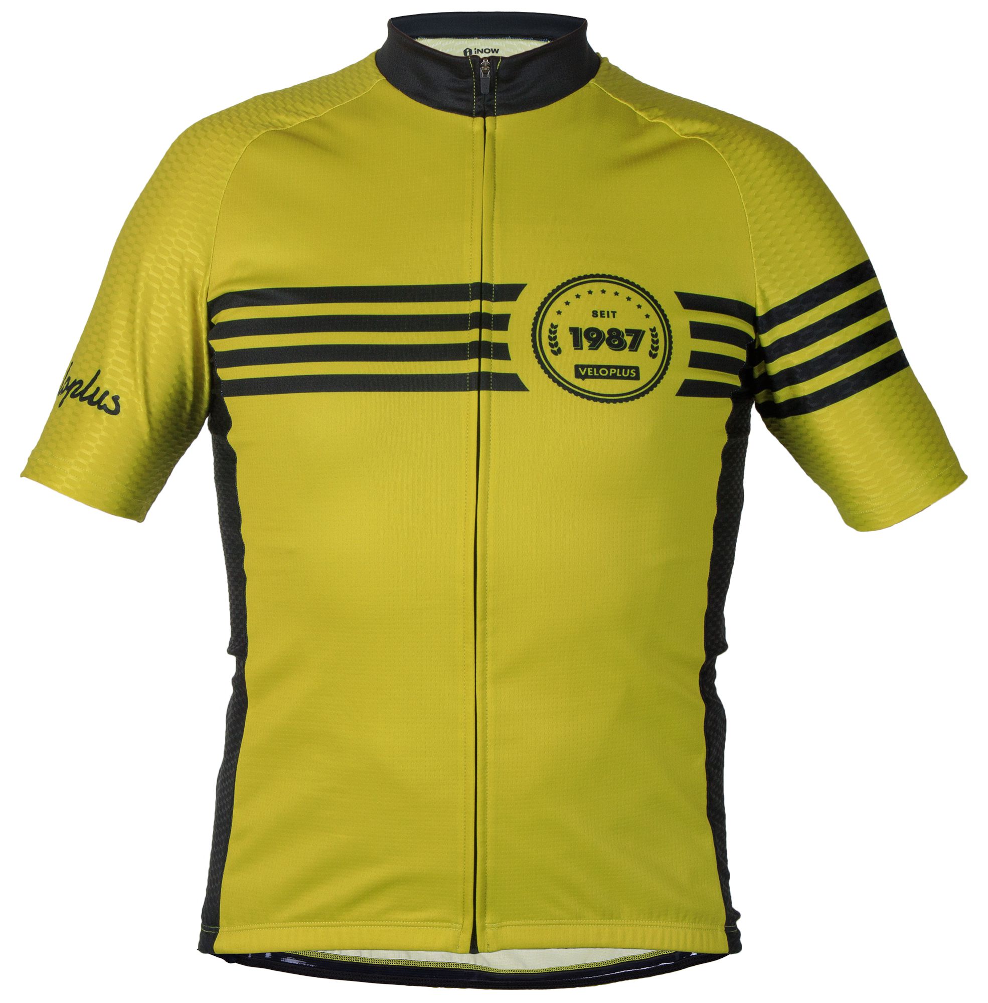 1987 TEAM Herren-Kurzarmtrikot / lime / XXL