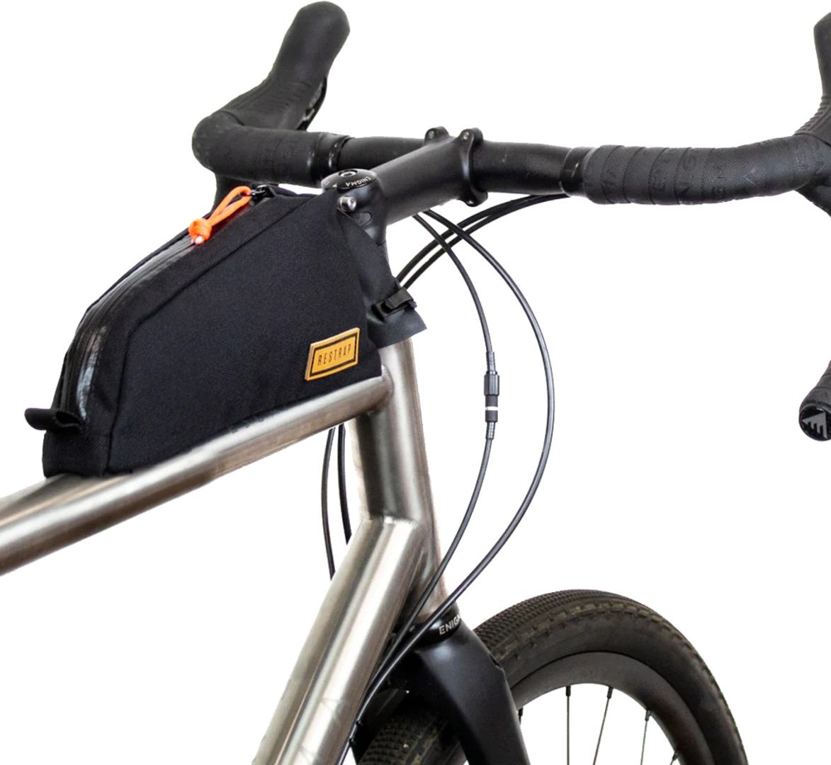 Bolt-On Top Tube Bag / schwarz / 25 x 13 x 3 cm, 0.8 l