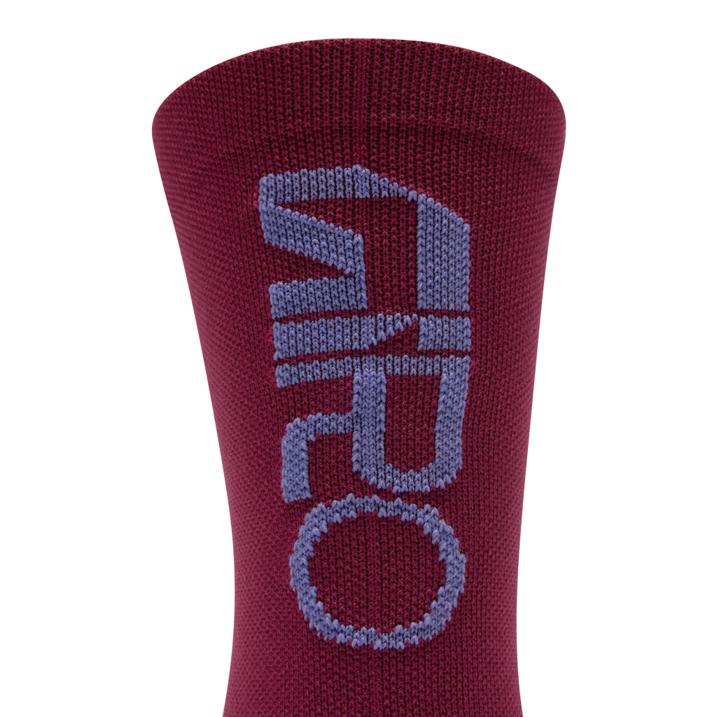 Comp Racer High Sock / dark maroon / L