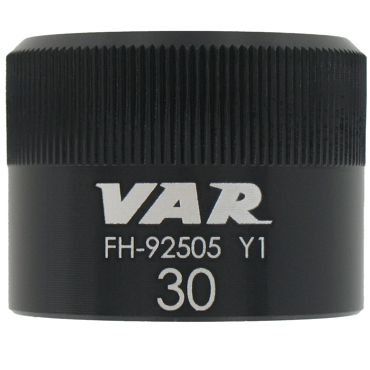 Steckschlüssel 6-Kant schwarz / schwarz / 30 mm