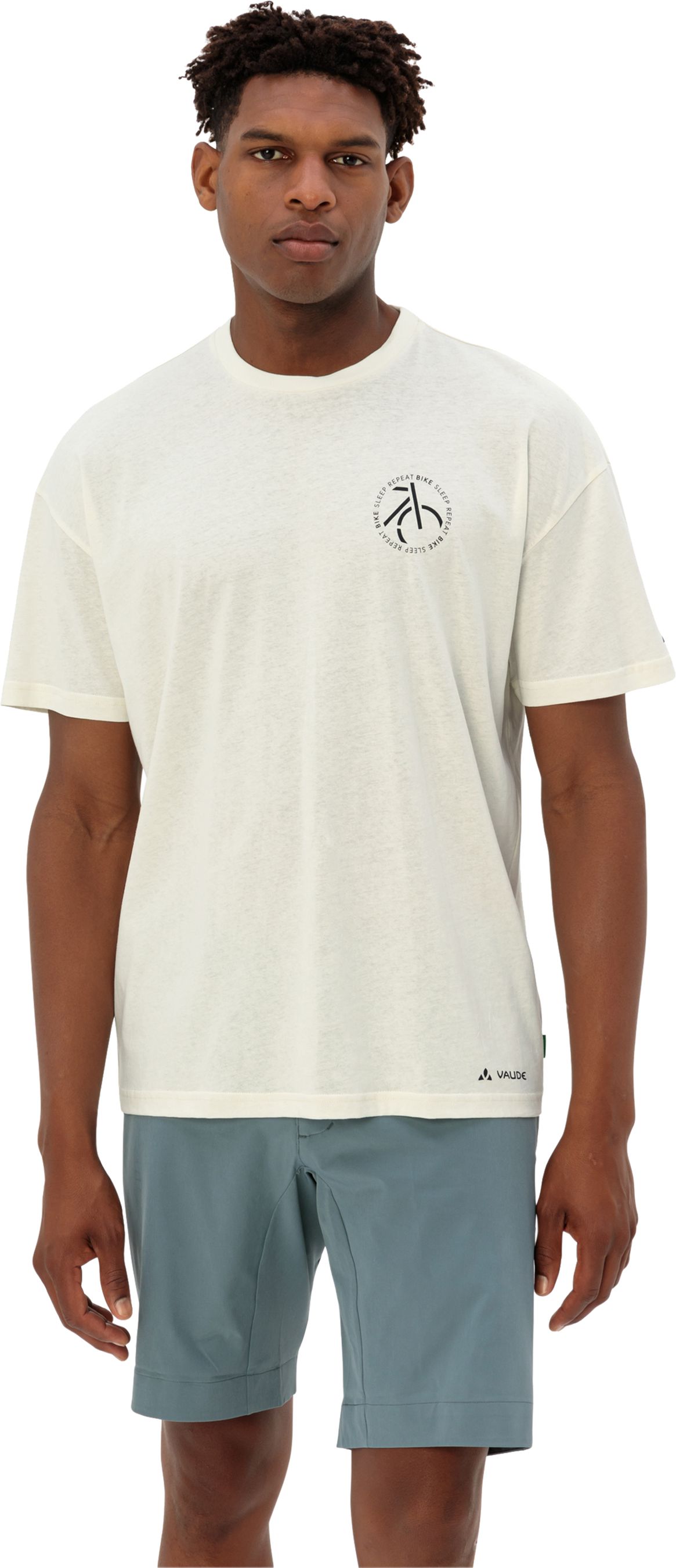 CYCLIST CASUAL Herren-Kurzarmshirt / offwhite / M