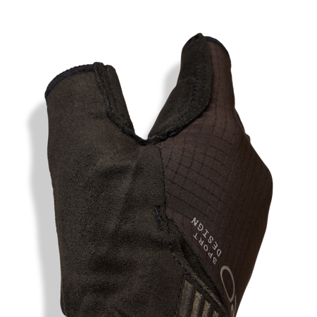 TESSA GEL II Damen-Kurzfingerhandschuhe / black / L