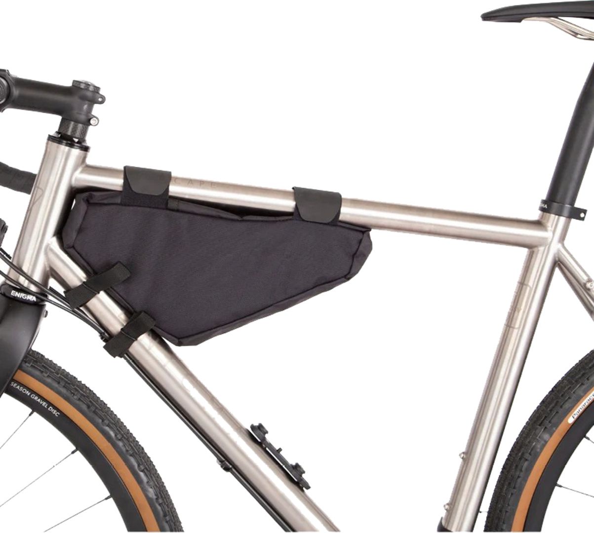 Frame bag / schwarz / S