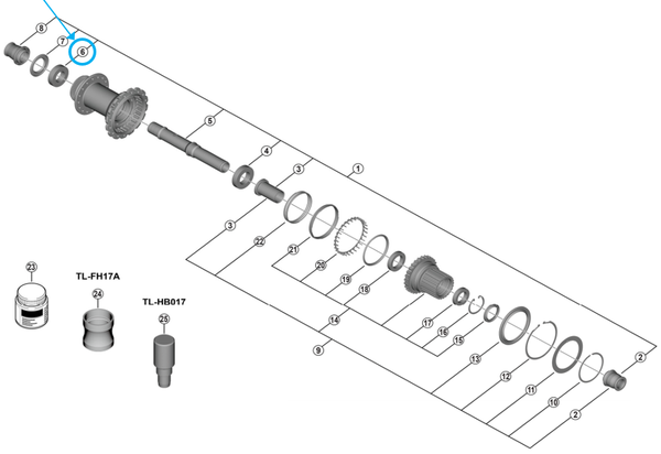 Industrielager FH-M9210-B 15x28x7mm